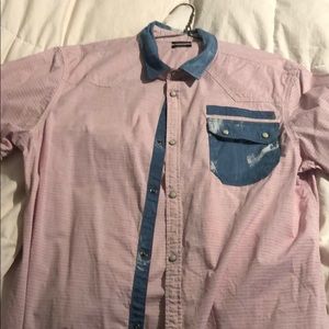 David buffalo button shirt